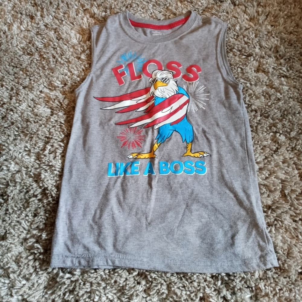 Celebrate patriotic floss like a boss tank - Picture 2 of 4